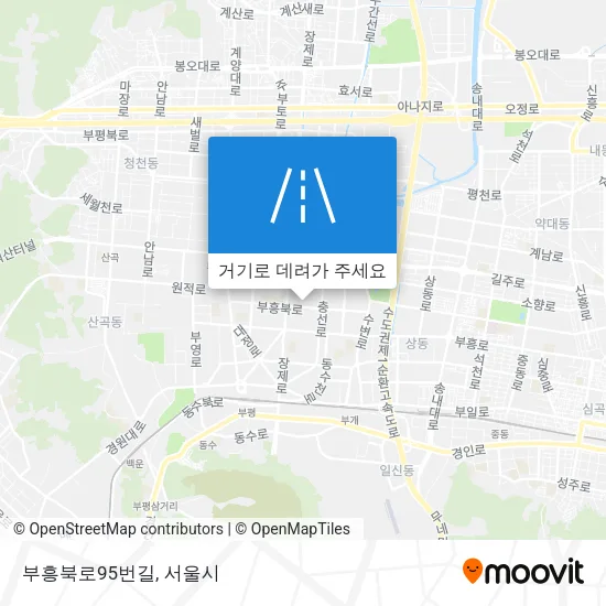 부흥북로95번길 지도