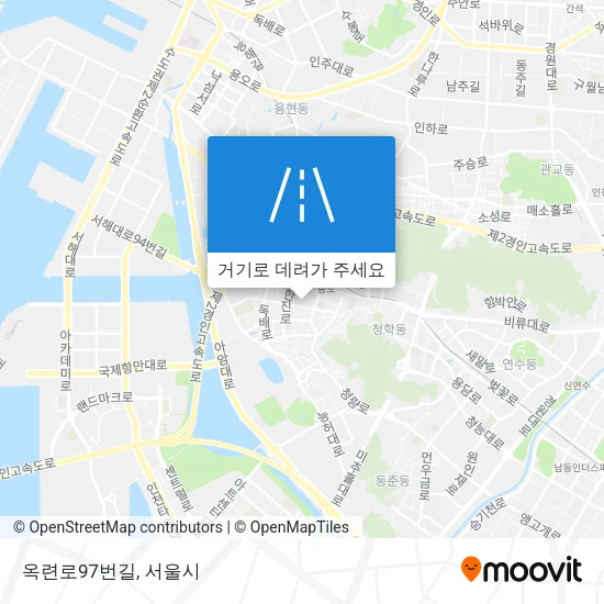 옥련로97번길 지도
