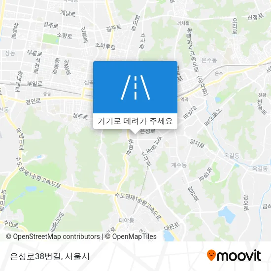 은성로38번길 지도