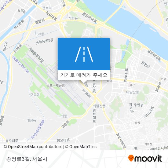 송정로3길 지도