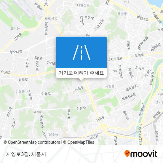 지양로3길 지도