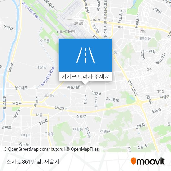 소사로861번길 지도