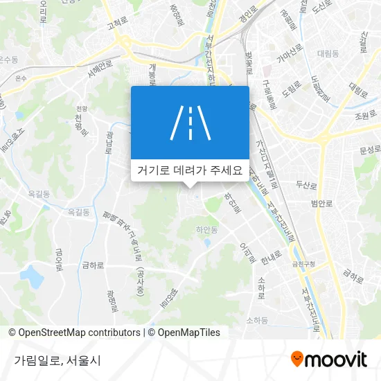 가림일로 지도