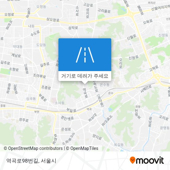 역곡로98번길 지도