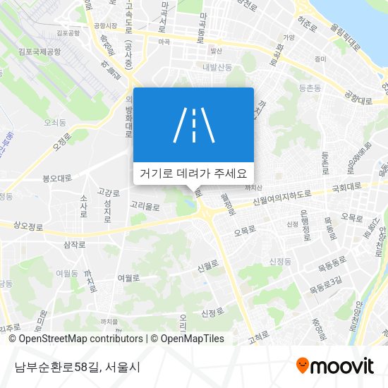 남부순환로58길 지도