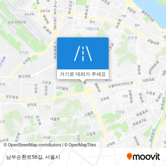 남부순환로58길 지도