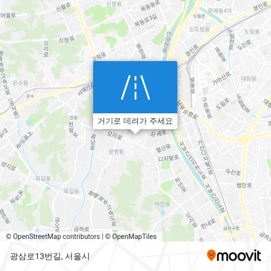 광삼로13번길 지도