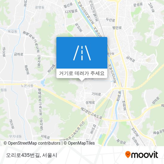 오리로435번길 지도