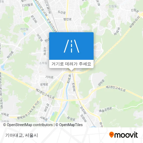 기아대교 지도