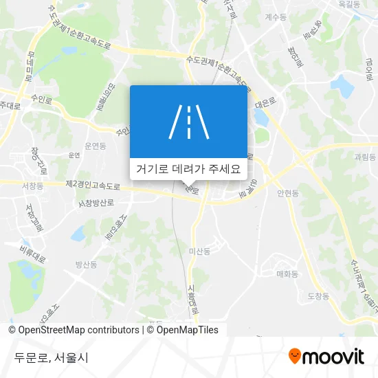 두문로 지도