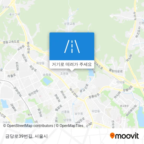금당로39번길 지도