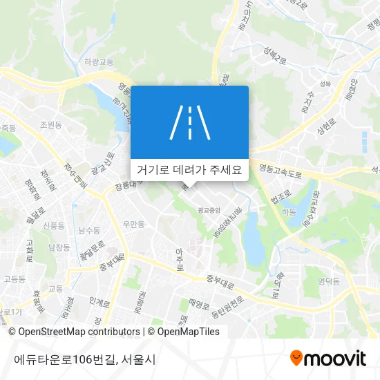 에듀타운로106번길 지도