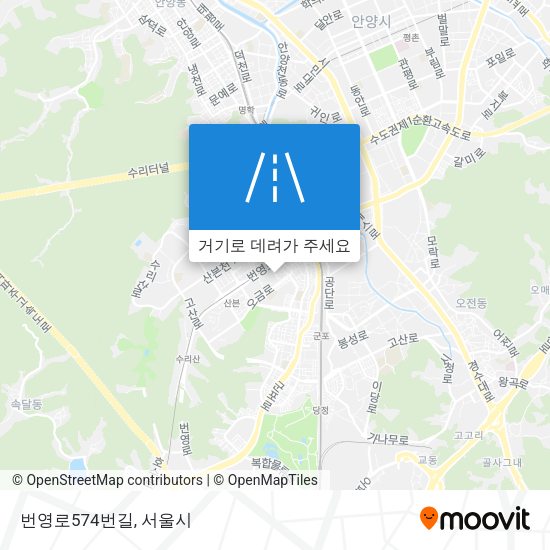 번영로574번길 지도
