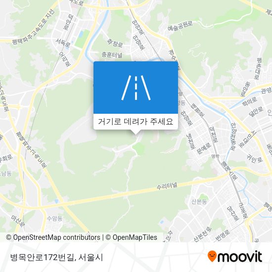 병목안로172번길 지도