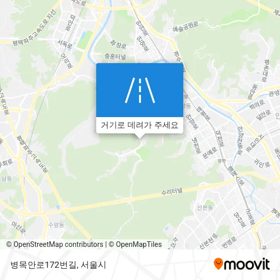 병목안로172번길 지도