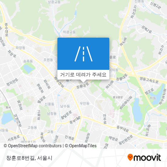 창훈로8번길 지도