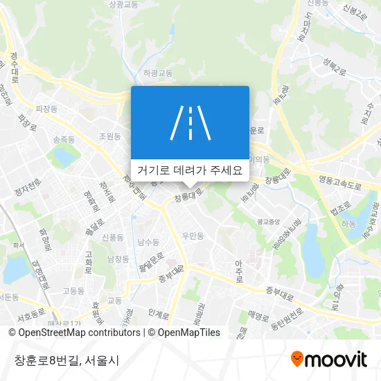 창훈로8번길 지도