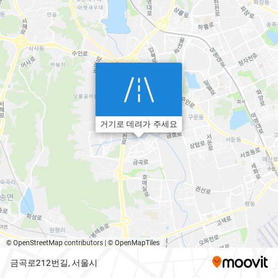 금곡로212번길 지도