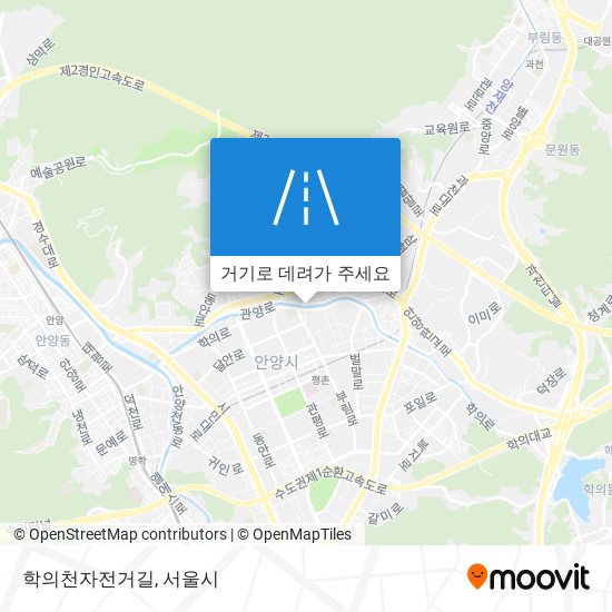 학의천자전거길 지도