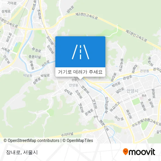 장내로 지도
