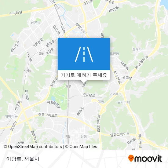 이당로 지도