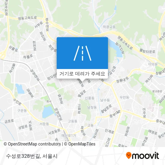 수성로328번길 지도
