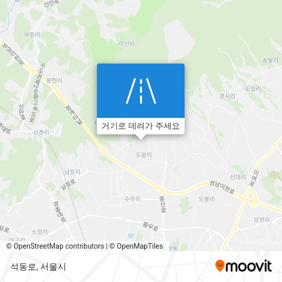 석동로 지도