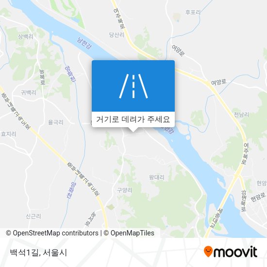 백석1길 지도