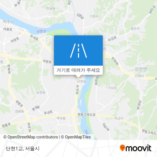 단현1교 지도