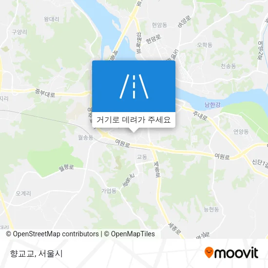 향교교 지도
