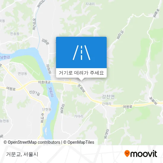 거문교 지도