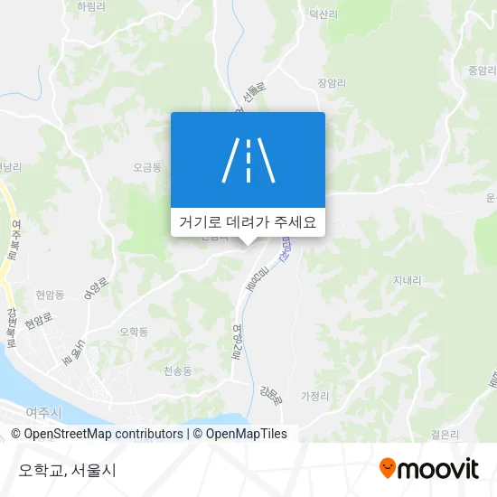 오학교 지도