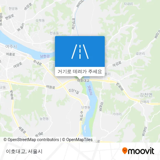 이호대교 지도