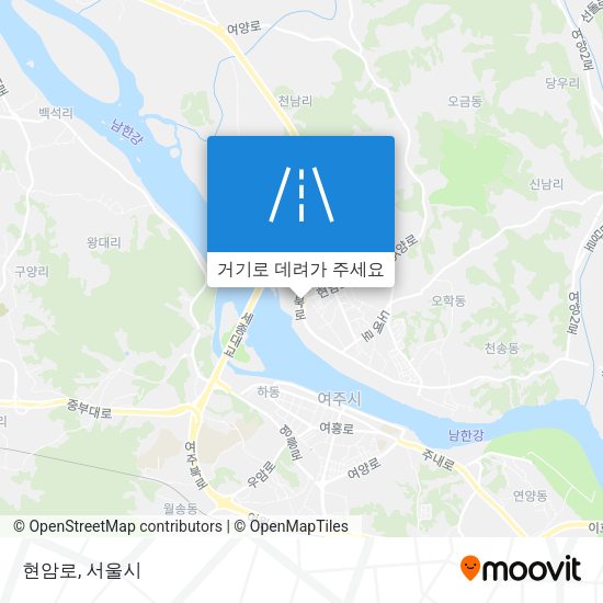현암로 지도