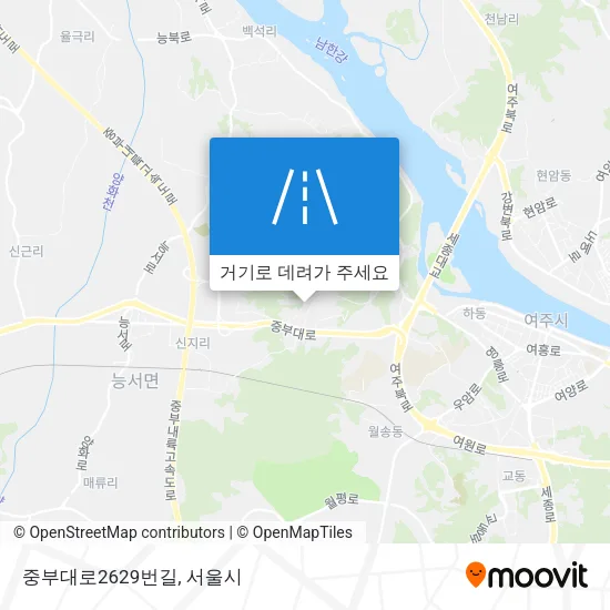 중부대로2629번길 지도