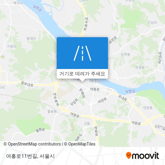 여흥로11번길 지도