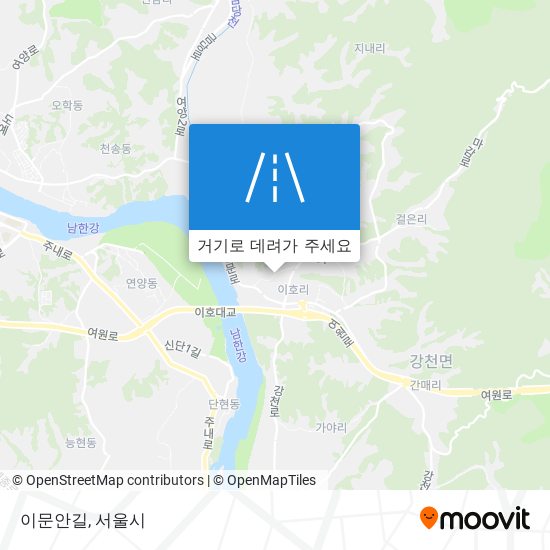 이문안길 지도