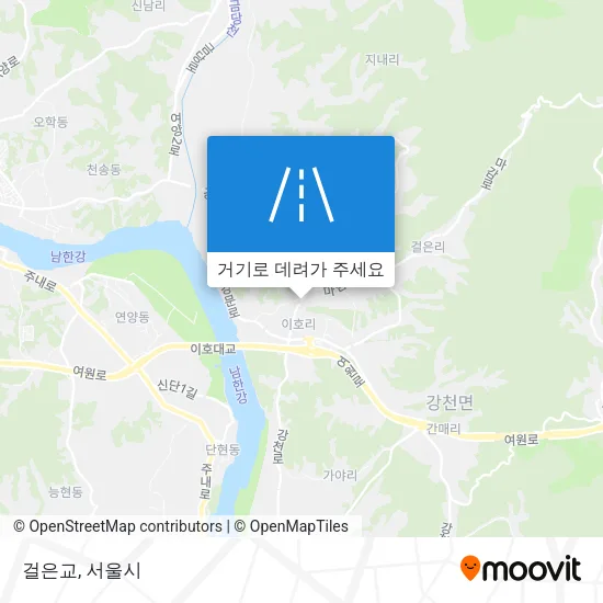 걸은교 지도