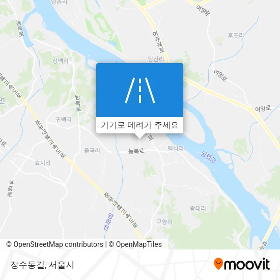 장수동길 지도