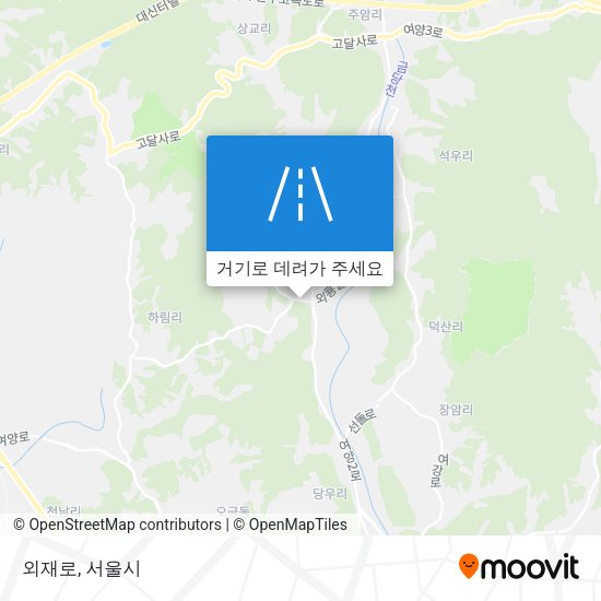 외재로 지도