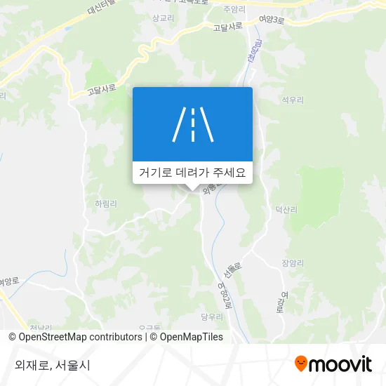 외재로 지도