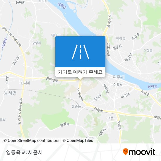 영릉육교 지도