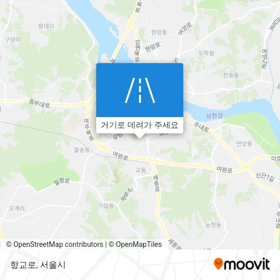 향교로 지도