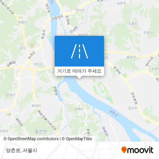 양촌로 지도