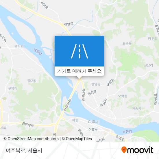 여주북로 지도