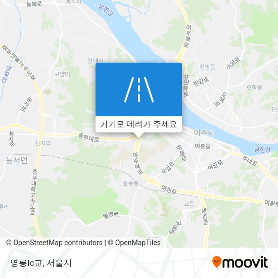 영릉Ic교 지도