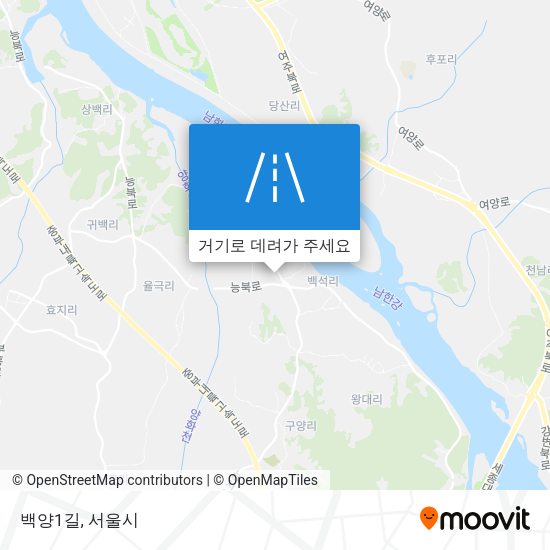 백양1길 지도