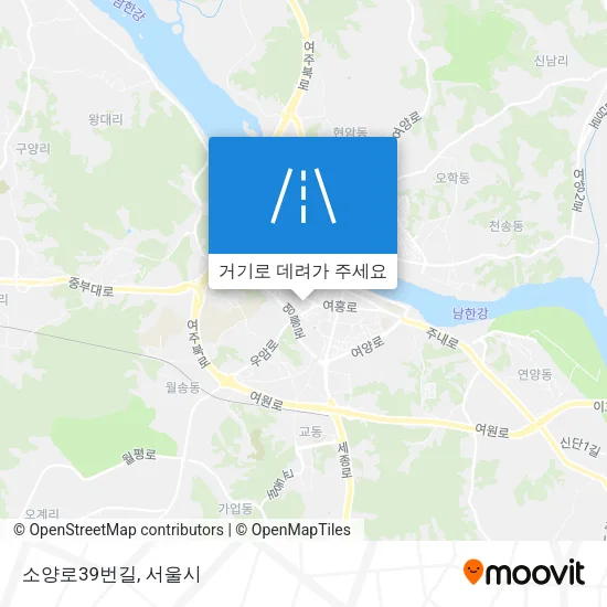 소양로39번길 지도