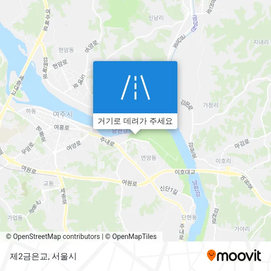 제2금은교 지도