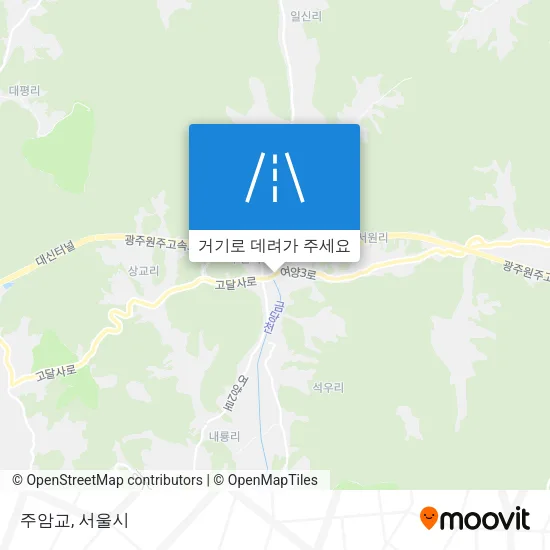 주암교 지도